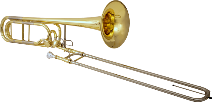 Side View of Trombone